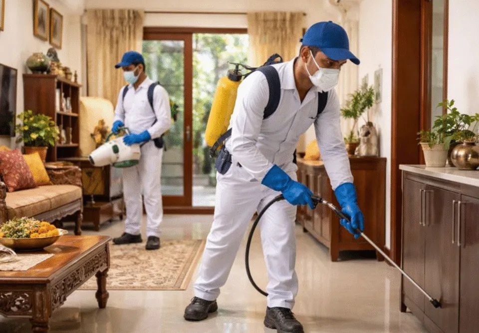 Hired Professional Pest Control Bangalore team