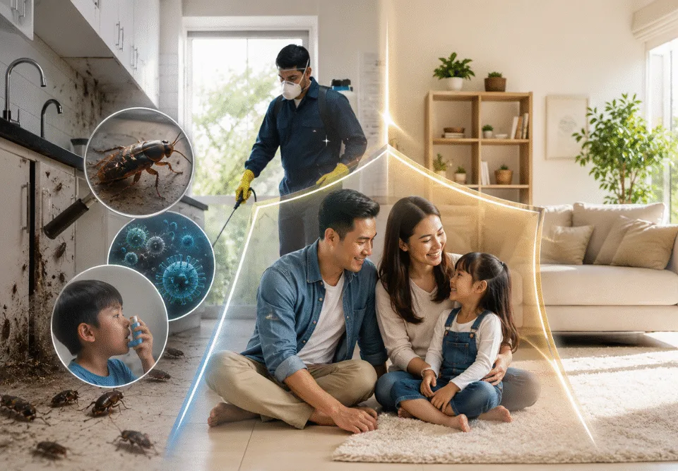 New Study Proves Cockroach Control Is Essential for Healthy Homes